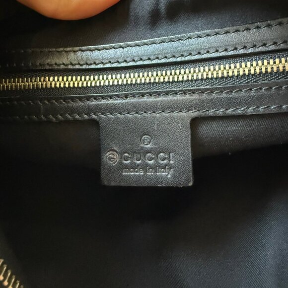 Gucci Black Perforated Leather Reins Hobo Bag (Tom Ford Era) - Picture 15 of 16